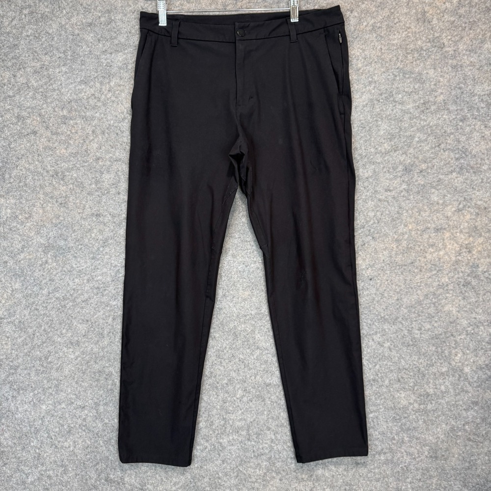 Lululemon Commission Pants Mens 33 Warpstreme Classic Fit 33x28 *flaws*